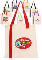 Striped Economy Tote Bags